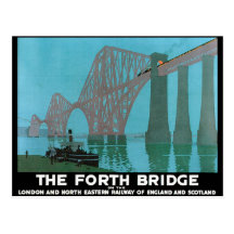 The Forth Bridge - North Eastern Railway Post Cards