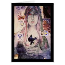 The Fortune Teller, orignial art by Brad Ashlock Cards