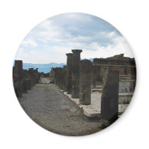 The FORUM OF POMPEII - Column fragments Magnets