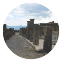 The FORUM OF POMPEII - Column fragments stickers