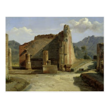 The Forum of Pompeii Post Card