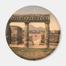 The Forum, Pompeii, Campania, Italy Magnets