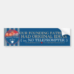 The Founders vs. TOTUS Bumper sticker