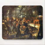 mill, iron, men, working, welding, hot, labourers,