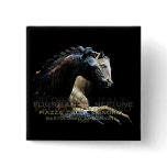 The Fountain of Neptune -Sea-horses buttons