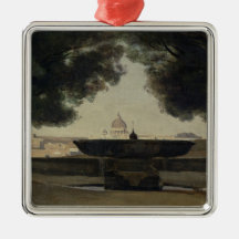 The Fountain of the French Academy in Rome Ornament