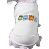 The Four Elements Dog T-Shirt pet clothing