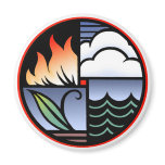 the Four Elements Fridge Magnet the Four Elements Fridge Magnet