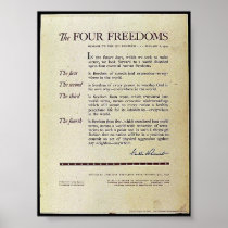 The Four Freedoms Print
