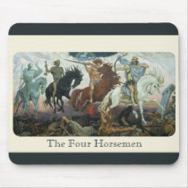 "The Four Horsemen" mousepads