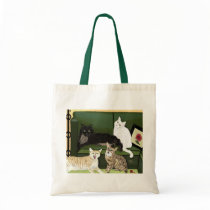 The Four Little Mountain Lions bag by KKeleyArt The Four Little Mountain Lions bag