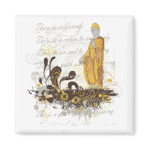 The Four Noble Truths magnets by BuddhaGifts The Four Noble Truths magnets