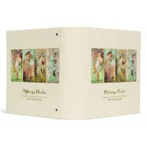 The four seasons, Alphonse Mucha Binder