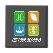 The Four Seasons magnets