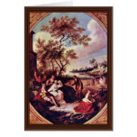 The Four Seasons: Spring Oval By Quillard Pierre-A Cards