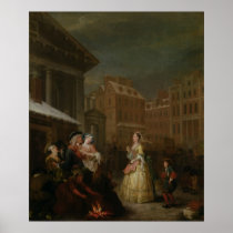 The Four Times of Day: Morning, 1736 Posters