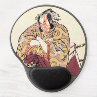 The Fourth Ichikawa Danjuro as Arakawataro Makezu Gel Mouse Mat