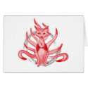 The fox with nine tails cards by PencilPlus The fox with nine tails cards
