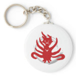 The fox with nine tails (evil) keychains