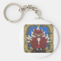 The fox with nine tails key chain