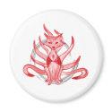 The fox with nine tails magnets by PencilPlus The fox with nine tails magnets