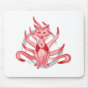 The fox with nine tails mousepads by PencilPlus The fox with nine tails mousepads