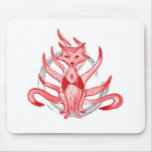 The fox with nine tails mouse pads