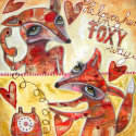 The Foxy Way Magnet magnet