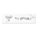 The Fragilé bumper sticker bumper stickers