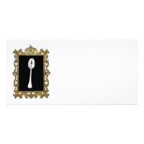 The Framed Spoon Personalized Photo Card