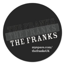 The Franks sticker (black)