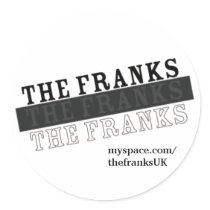 The Franks sticker (white)