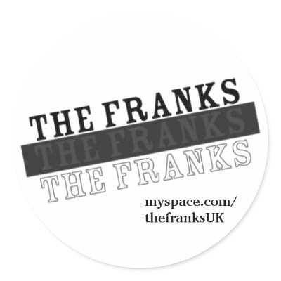 The Franks sticker (white) by thefranksUK