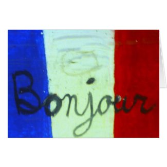 The French Flag Card