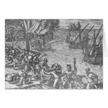 The French Fleet Plundering Card