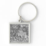 The French Fleet Plundering Keychain