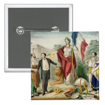 The French Republic Pinback Button