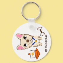 The Frenchie (Rally/Obedience): Key Chain keychains