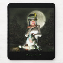 The frog and my hat mousepads