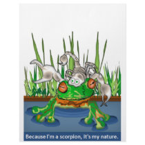 The Frog and Scorpion letterhead