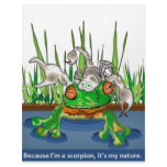The Frog and Scorpion Customized Letterhead