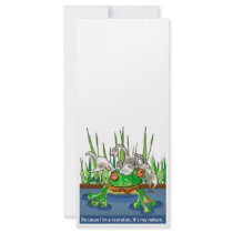 The Frog and Scorpion Custom Rack Cards