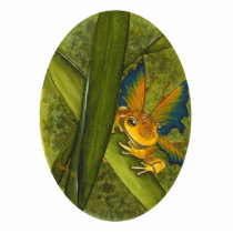 The Frog Faery photo sculptures