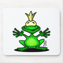 The Frog Prince mousepads