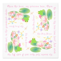 The Frog Prince Party Invitations