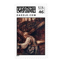 The Frog Prince Postage Stamps