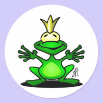 The Frog Prince stickers