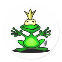 The Frog Prince stickers