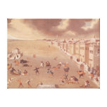 The Frozen Lagoon in 1708 Canvas Print