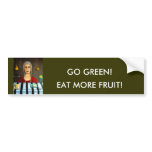 The fruit collector bumper stickers